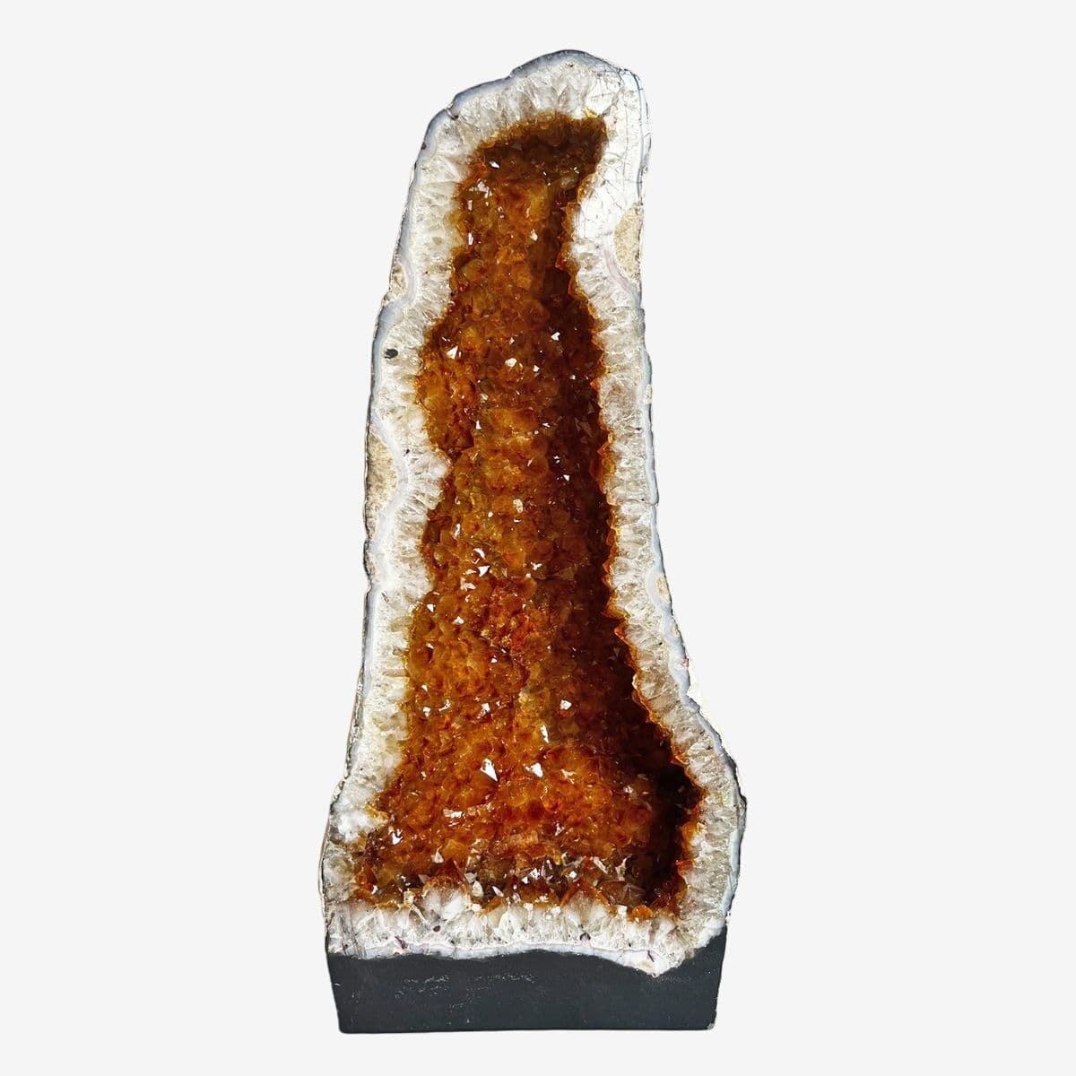 Large Brazilian Citrine Cathedral Crystal - Image 1