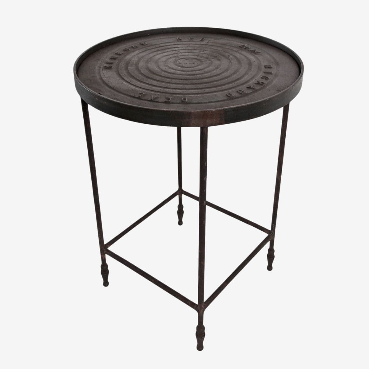 Industrial Iron Manhole Table - Image 1