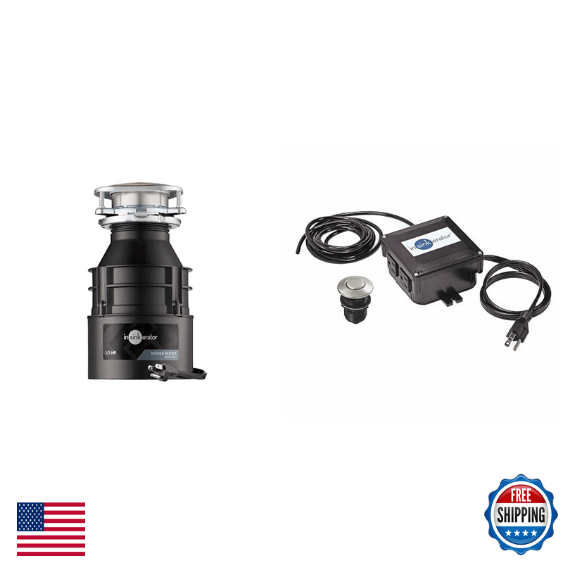 Insinkerator Garbage Disposal Power Cord Badger 1 Standard Series 1/3 Hp - Image 1